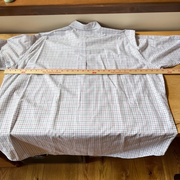 RALPH LAUREN BUTTON DOWN SHIRT 2XLT CHECKED PREPPY OFFICE CLASSIC TIMELESS - Picture 9 of 12